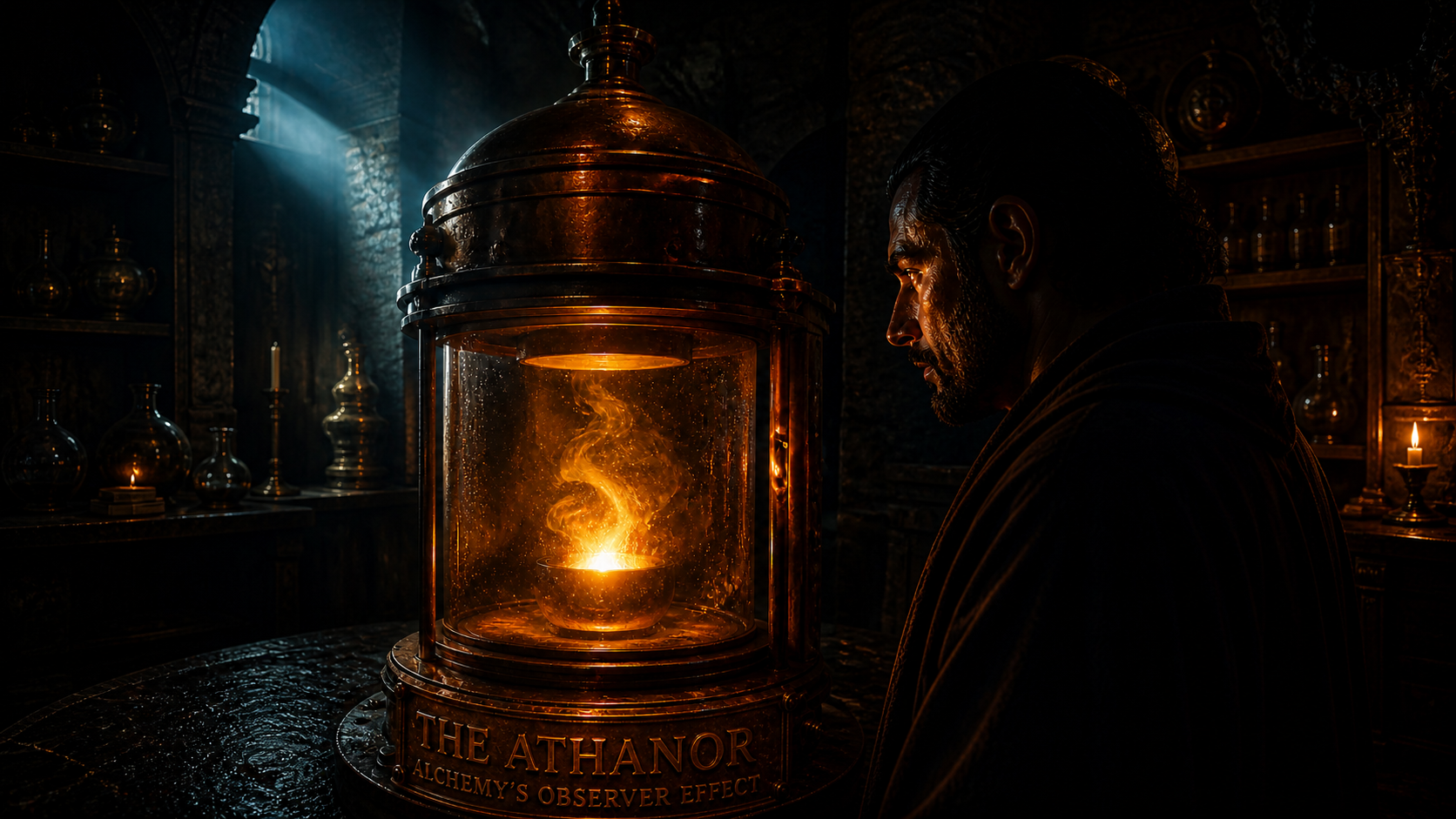 The Alchemical Vessel: Why the Athanor Changes the Observer Before It Changes the Substance