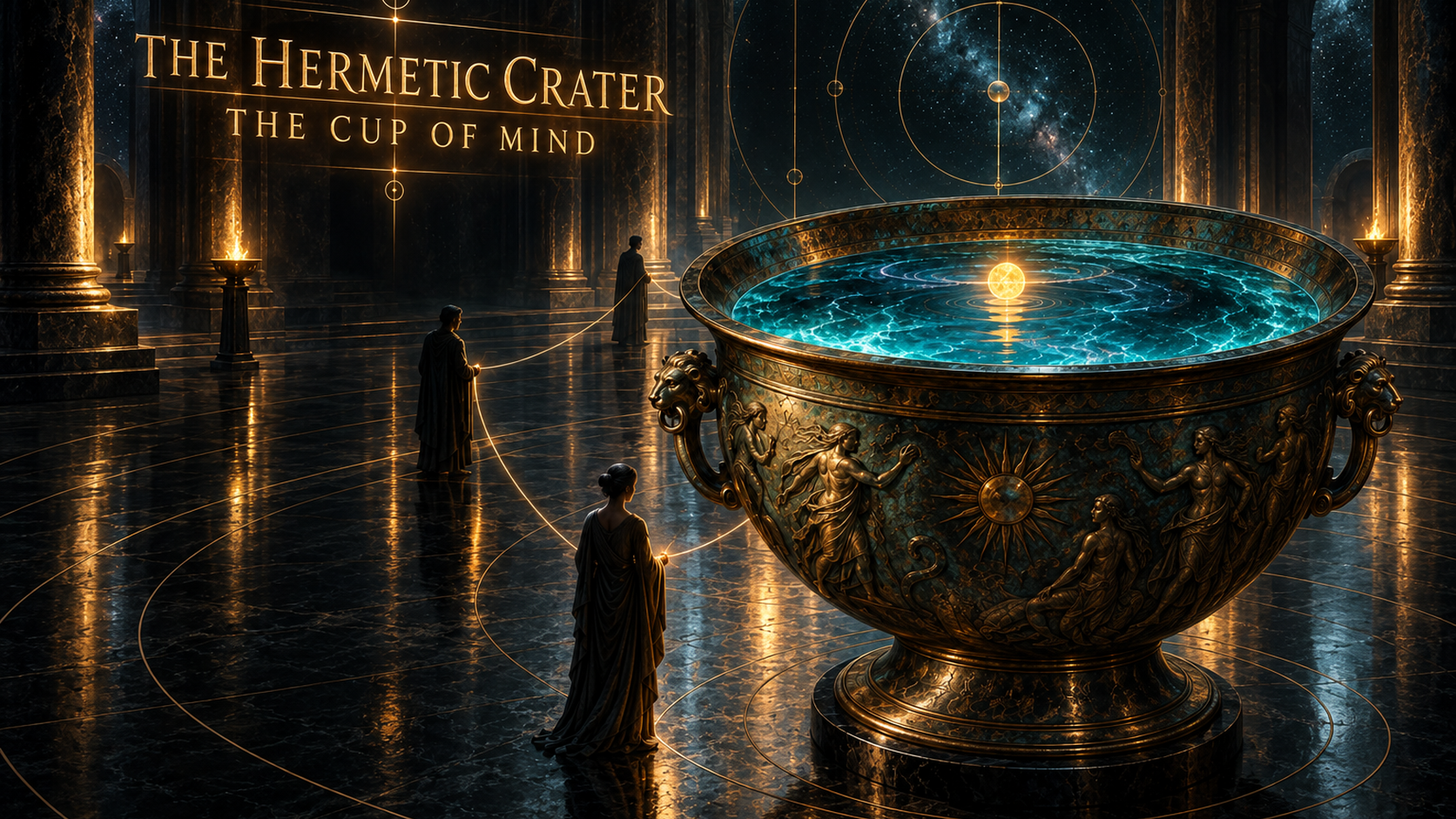 The Hermetic Crater: The Cup of Mind and the Discipline of Receiving