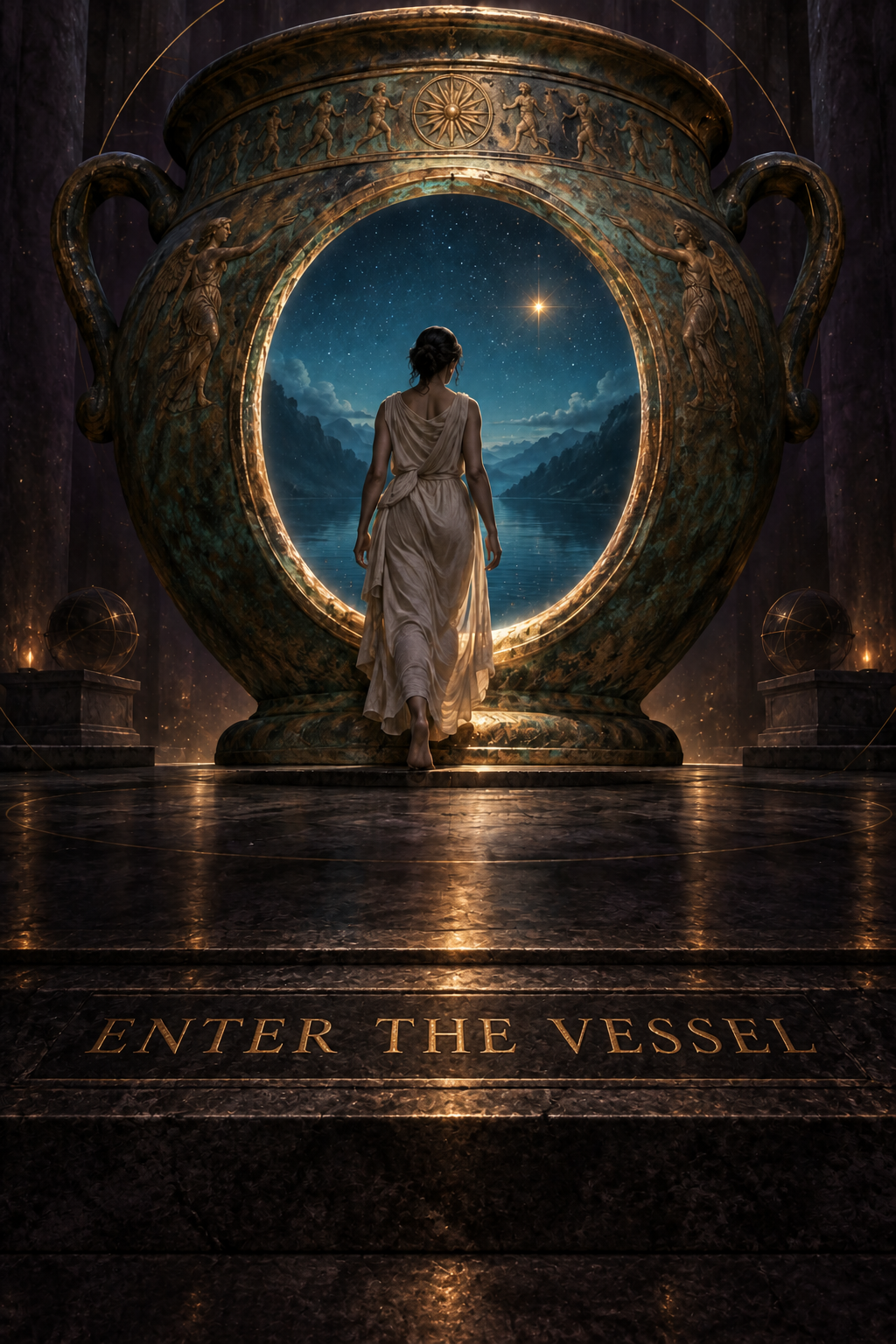 Entering the vessel: receiving Mind begins by crossing the rim.