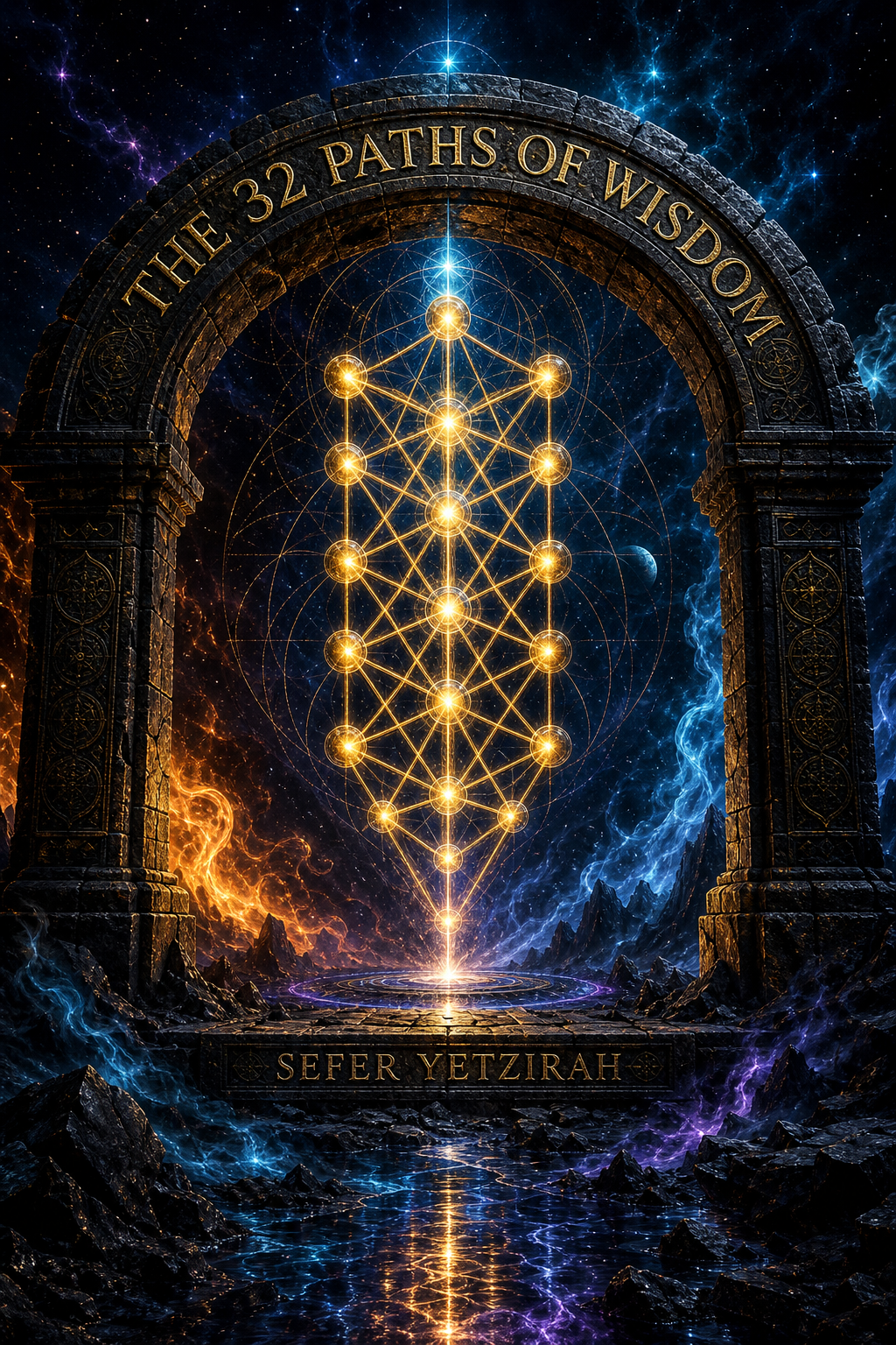 Sefer Yetzirah and the 32 Paths of Wisdom: The Hebrew Alphabet as the Software of Creation
